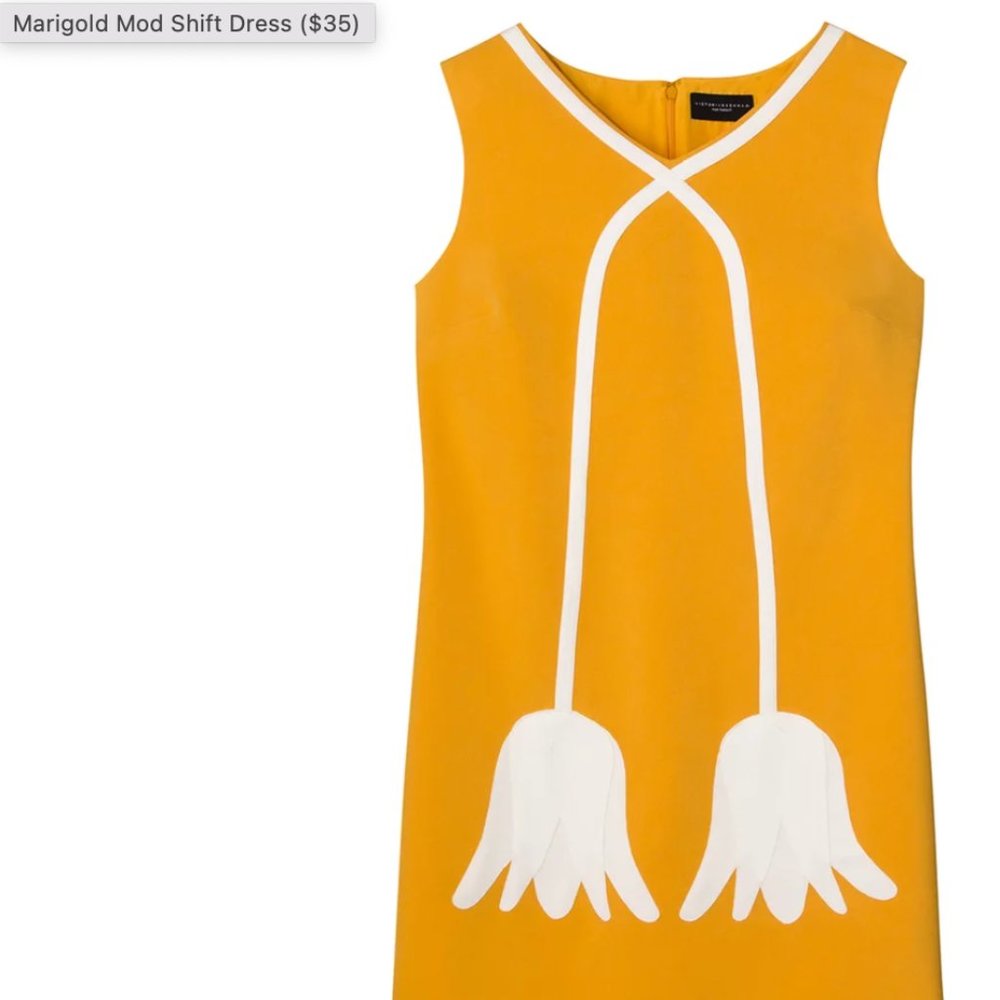 Marigold Mod Shift Dress by Victoria Beckham for Target